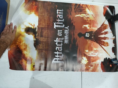 Trends International Attack on Titan Fire Wall Poster, Unframed Version- 22" x 34" - (Model- rp13799) image 4