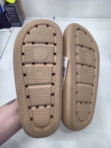 mens call it spring Cushioned Sandals- size 7- brown (style: 6283007) image 3