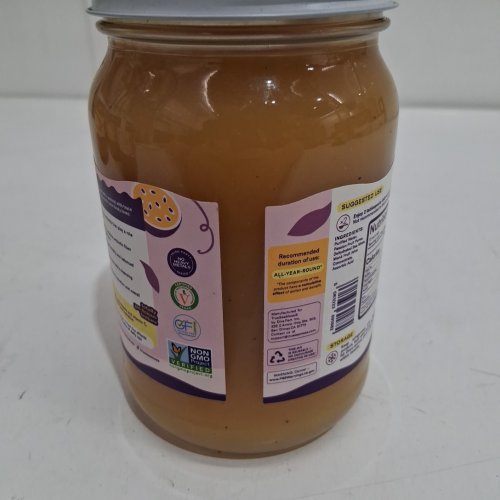 *Expiring soon* true sea moss superfood gel - 473ml - passion fruit image 3