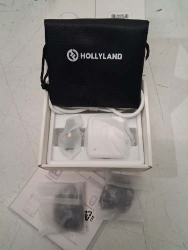 Hollyland Lark A1 Wireless Lavalier Microphone Set with USB-C Receiver and 2 Transmitters - Black image 3