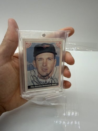 SIGNED *VERY RARE* THE BROOKS ROBINSON STORY 1983 ASA INC. CARD LIMITED EDITION #907/2000 image 2