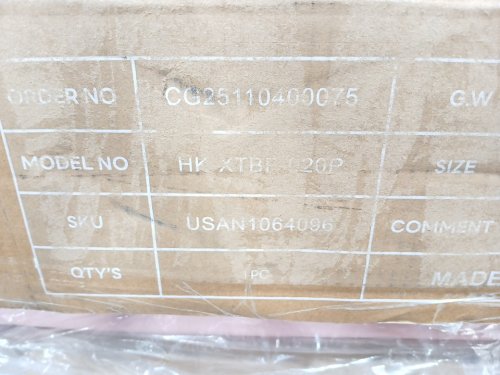 LIKIMIO Upholstered Bed Frame with LED Light Headboard - Twin - Pink (Model: HKXТВE020P) image 7