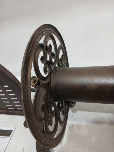 LIBERTY GARDEN NAVIGATOR ROTATING GARDEN HOSE REEL - 125FT - BRONZE (MODEL: 710) image 5