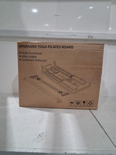 mosdos 3-IN-1 Portable Pilates Reformer Machine WITH Auto-Rebound Pilates Board & Abdominal Core Trainer FOR Full Body Workout - PURPLE image 5