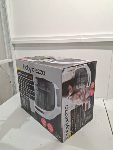 BABYBREZZA BOTTLE WASHER PRO 3-IN-1 WASHER/STERILIZER/DRYER - HOLDS 4 BOTTLES - BLACK/WHITE (MODEL: BRZ0103) image 7