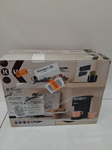 KEURIG K-SLIM SINGLE SERVE COFFEE MAKER - 3 cup sizes - BLACK (MODEL: K900) image 2