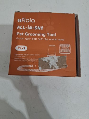 Afloia innovative all-in-one pet grooming kit with brush and vacuum hose (model: pg1) image 2