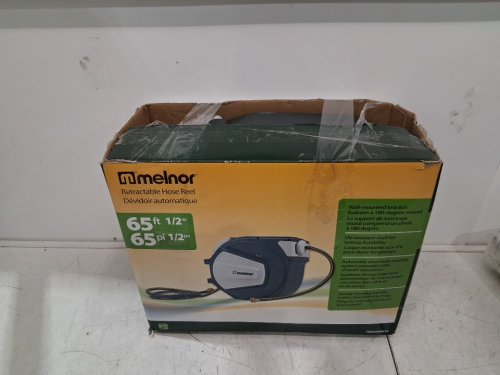 melnor retractable garden hose reel - 65FT -grey image 5