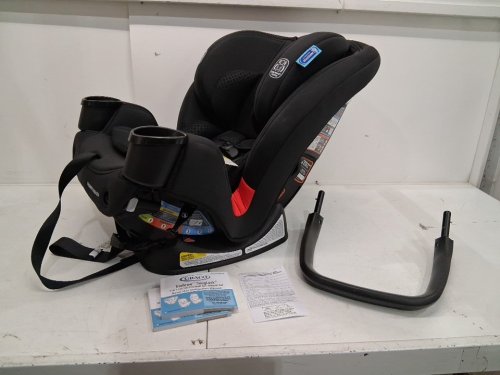 Evenflo Revolve360 Extend REVERE All-in-One Rotational Car Seat - 4-65lbs capacity - black/Grey (MODEL: cs360212464c) image 8