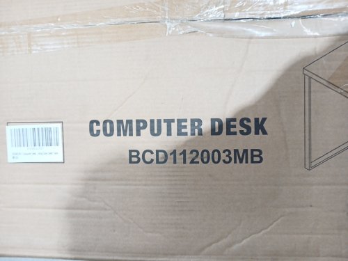 HOMURY HOME OFFICE COMPUTER DESK - 44" X 21" X 29.5" - BLACK (MODEL: BCD112003MB) image 6