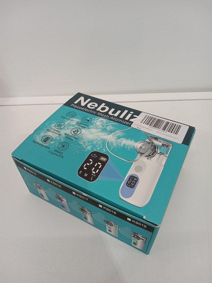 Portable Nebulizer Piezoelectric Mesh Atomizer with digital display image 2