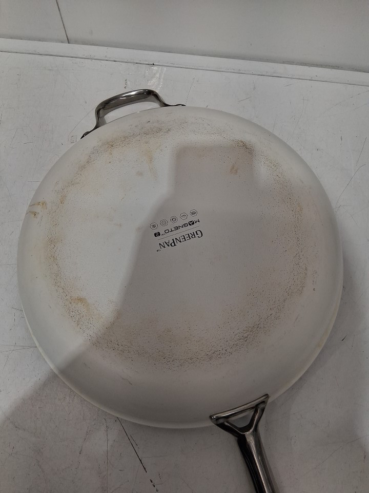 GreenPan "The Big Fry" Non-Stick Frypan - PFAS-free - dishwasher and oven safe - 14" - Grey (model: 1972977) image 4