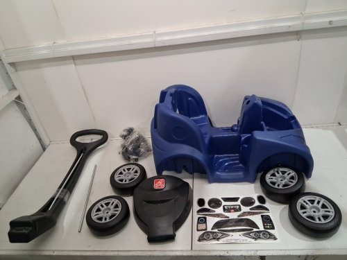 Step2 Push Around Buggy GT car with seat belt & horn - 50LBS max - BLUE/BLACK (Model: 779799) image 3