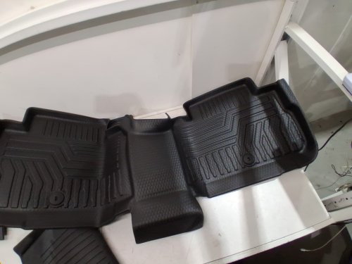 4pc Floor Mats 3 Row Liners Set & Cargo Liners Fit for 2020–2024 Lixiang L8 and Lixiang L9 Model All Weather Waterproof -black image 4