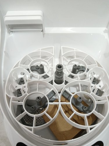 BABYBREZZA BOTTLE WASHER PRO 3-IN-1 WASHER/STERILIZER/DRYER - HOLDS 4 BOTTLES - BLACK/WHITE (MODEL: BRZ0103) image 5
