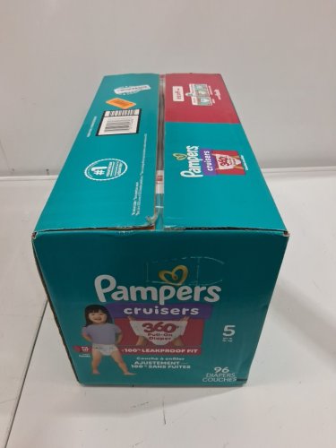 96PK PAMPERS PULL ON CRUISERS 360° 100% leakproof DISPOSABLE BABY DIAPERS - SIZE 5 (27LBS+) image 4