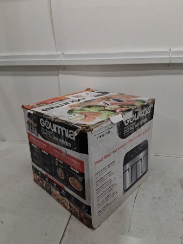 GOURMIA DUAL BASKET DIGITAL AIR FRYER - 10QT. CAPACITY - BLACK (MODEL: GAF966) image 10