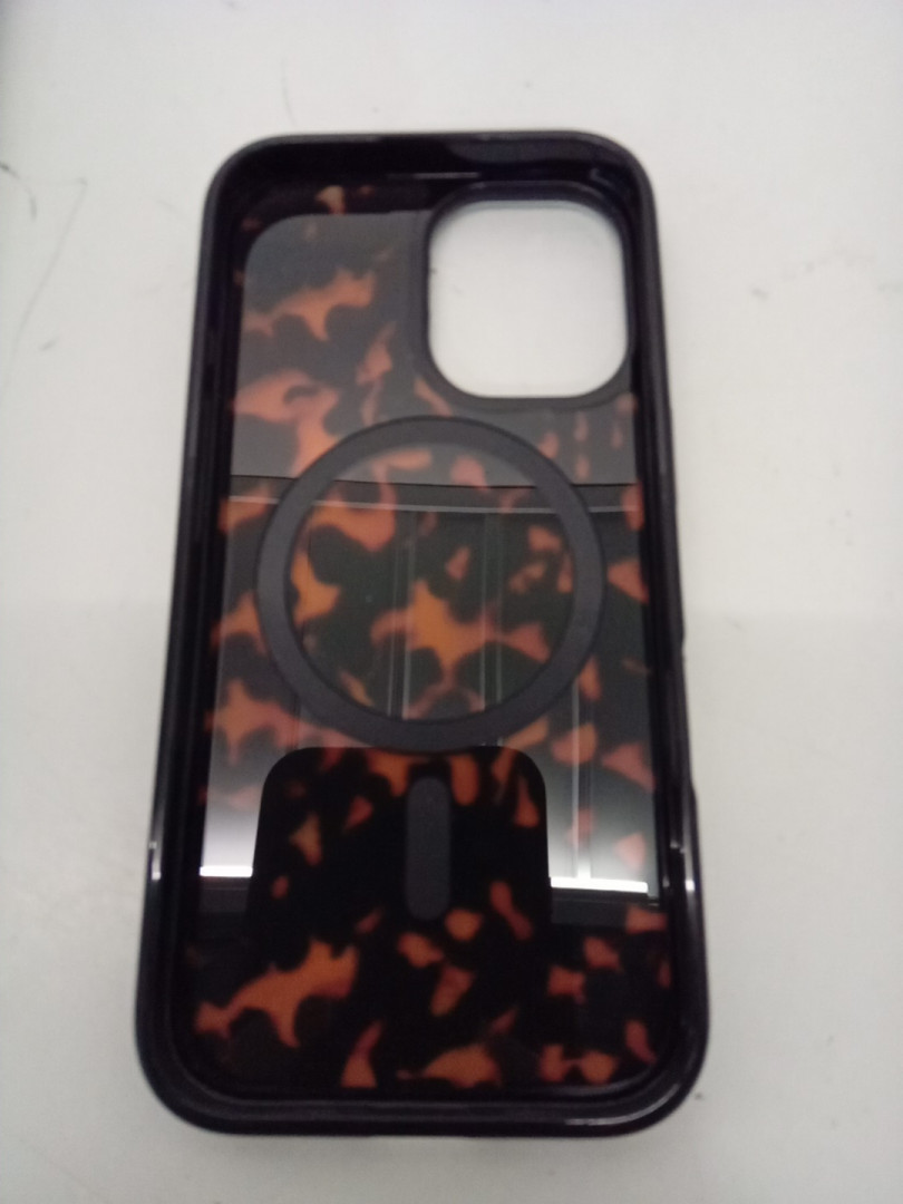 Kate Spade Protective Phone Case with MagSafe for iPhone 16  - Transparent Tortoise image 2