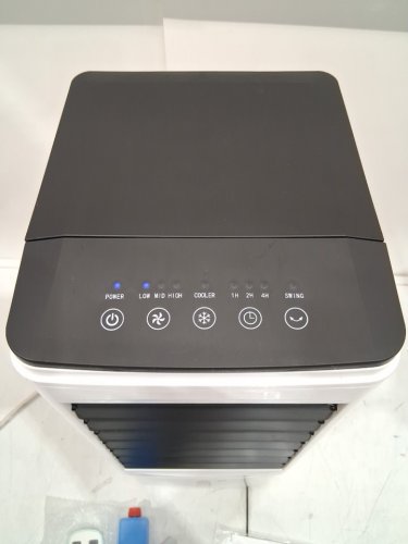 PORTABLE AIR CONDITIONER COOLER FAN WITH EXHAUST HOSE - 9.5L - WHITE (MODEL: BW-102YF) image 5