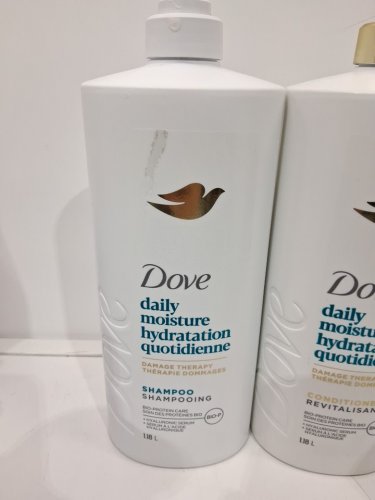 2PC DOVE SAILY MOISTURE DAMAGE THERAPY SHAMPOO AND CONDITIONER - 1.18L EACH image 3