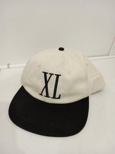 6 *custom* Unisex Glory Days Baseball Cap with adjustable slide buckle - embroidered "XL - Westside" LOGO - OSFM - Beige / Black image 2