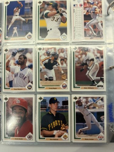 750+ ASSSTD 1991 UPPER DECK MLB BASEBALL CARDS image 4