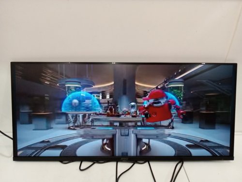 MSI 40" Gaming Monitor, 3440 x 1440(UWQHD) with IPS, 155Hz, FreeSync Premium, HDR400, HDMI, Displayport, USB C, Tilt- black (model: MAG401QR) image 12
