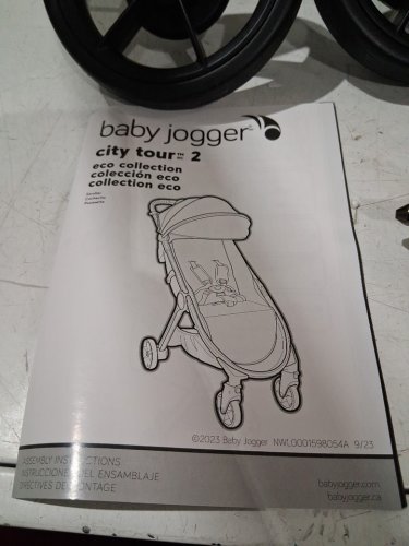 BABY JOGGER CITY TOUR 2 ULTRA-COMPACT SINGLE STROLLER - BLACK image 6