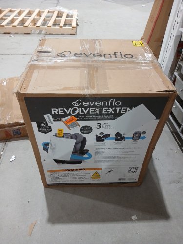 EVENFLO GOLD REVOLVE360 EXTEND ALL-IN-ONE ROTATIONAL CAR SEAT WITH SENSOR SAFE - MOONSTONE GREY (MODEL: CS360212311C) image 8