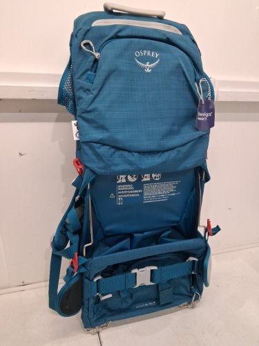 OSPREY Poco SLT Baby Carrier WITH LIGHTWEIGHT FOLDING FRAME - 22L - DEEP PEYTO BLUE/GREEN (Model:10005969) image 2