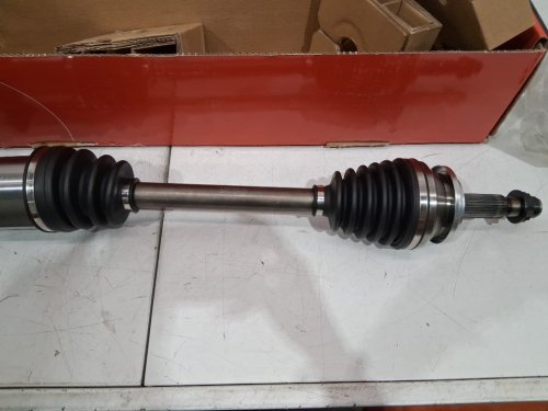 a-premium front right / passenger side cv axel shaft - fits toyota rav4 models - steel/black (model : h102514242 / cva65298-c) image 9