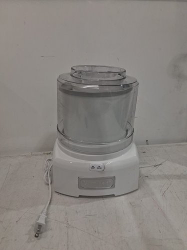 CUISINART ICE CREAM FROZEN YOGURT and SORBET MAKER - 1.4L - WHITE (MODEL: ICE-21C) image 2