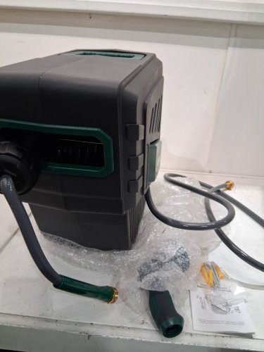 AOGOW retractable garden hose and reel - 100ft image 5