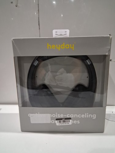 Heyday Active Noise-cancelling Bluetooth Wireless Over-Ear Headphones - Black - (Model: 008 07 0580) image 2