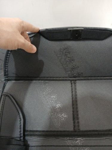 2PK TACOPETS Car Seat Protector for Child Car Seat with Mesh Pockets - BLACK image 2