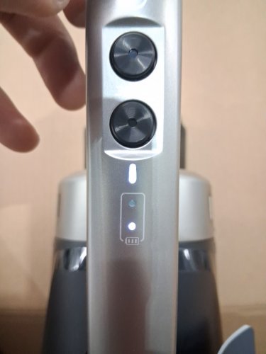Eureka Cordless Rechargeable 3-IN-1 Stick Vacuum Cleaner WITH CLEANING STATION & ANTI-TANGLE NOZZLE FOR ALL FLOORS - GREY/PURPLE (MODEL: NEC490SE) image 10