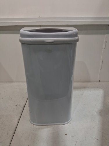 Ubbi stainless steel Adult Diaper Pail with Odor Locking, works with any bags - 13GAL - WHITE (MODEL:10800) image 3