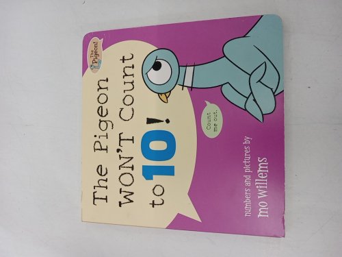 (Boardbook) The Pigeon Won't Count to 10! Numbers and Pictured by Mo Willems image 2