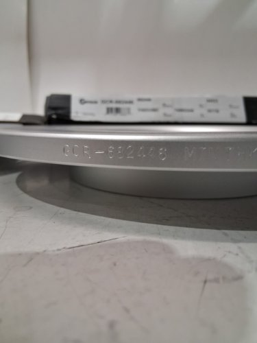 2PK Genius Rear Disc Brake Rotor - for ford eco sport awd 2018 - 2022 - (model:GCR-682446 ) image 5
