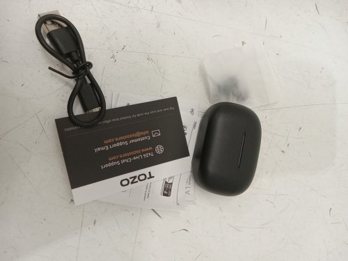 TOZO waterproof WIRELESS EARBUDS with Immersive Premium Sound - black (MODEL: A1) image 3