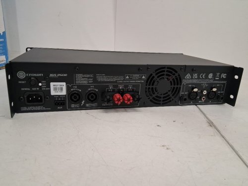 crown by HARMAN XLS4 drivecore 2-series power Amplifier with xover & limtr- 2500w - 120V - black (MODEL: XLS2502-0 US) image 6