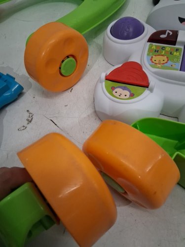 fisher-price learn with me zebra walker interactive toy - (Model: FPL37-9463) image 5