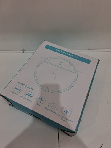 ZCWA Robot Vacuum and Mop Combo with WiFi/ APP/ Alexa - Blue (Model: BR151) image 2