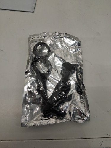 MENS vibrating erotic cock ring anal plug - black image 3