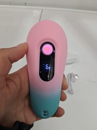 LOVENSE Tenera 2 Pulse Sense Sucking Vibrator, App-Controlled - PINK BLUE GRADIENT (MODEL: AS531) image 3