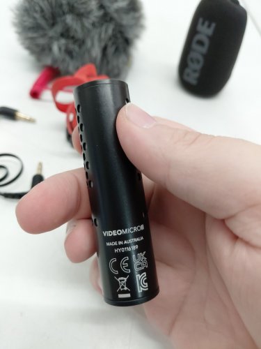 Rode VideoMicro II Camera-Mount Compact Shotgun Microphone with Helix Mount (Model: VMGOiiH) image 3