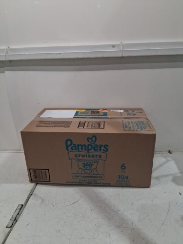 104pk Pampers Cruisers 360° Fit Pull on disposable diapers - size 6 (35lbs+) image 2