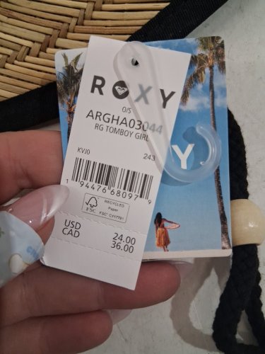 women's roxy baby-girl rg tomboy straw hat - osfm - tan image 3