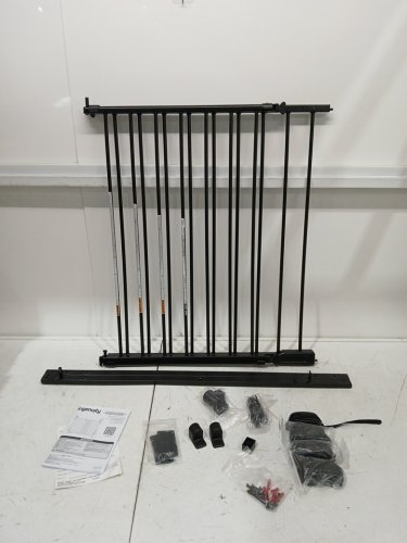 ingenuity the stariway+ 46W series pet/baby gate - 32.5" x 31"-46" - black (model: 17171) image 3
