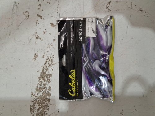 10pk go-to shad -prl/elec grp - 5.5'' - purple image 3